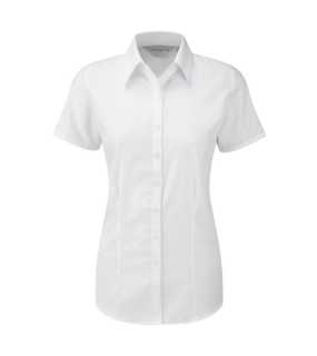 Dámská košile (RUSSELL S/S HERRING SHIRT/W)>bílá>M