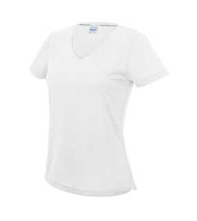 Dámské triko (Just Cool V NECK WOMEN'S COOL T) > bílá (arctic) > S