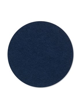 Kulatý plstěný podtácek > modrá