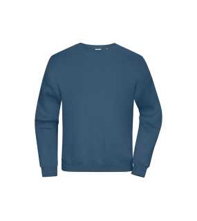 Unisex mikina (JN Oversized Sweat UNISEX) > modrá (dusty) > L