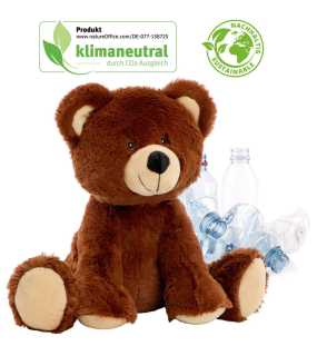 Plyšová hračka (MBW RecycleBear) > hnědá > S