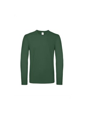 Pánské triko (B&C #E150 LSL)>zelená (bottle)>XL