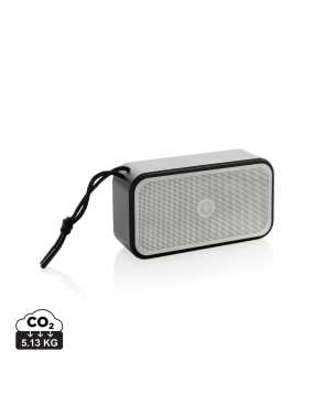 Basový reproduktor 10W Swiss Peak z RCS recykl. hliníku > šedá