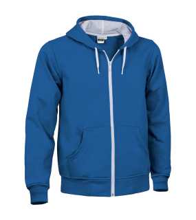 Pánská mikina (MAMUT) > modrá (royal) / bílá > M