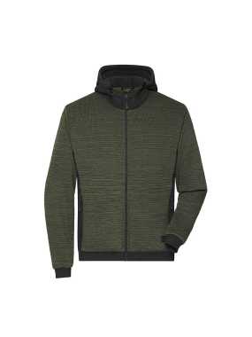 Pánská bunda (JN Mens Padded Hybrid Jacket)>zelená (olive)/černá>6XL