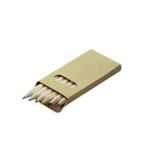 Pastelky 6 ks > přírodní