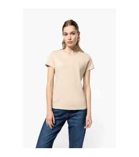 Dámské tričko(KARIBAN LADIES SHORT SLEEVE NECK T-SHIRT)>šedá (oxford)>XL