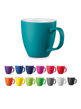 Porcelánový hrnek > červená