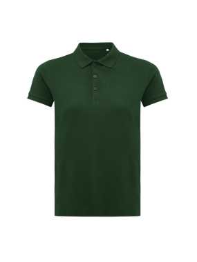 Dámské polo tričko Iqoniq Yosemite z recykl. bavlny > zelená (forest) > XL