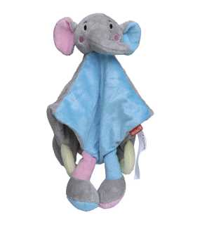 Plyšová hračka (MBW Cuddly blanket elephant) > vícebarevná