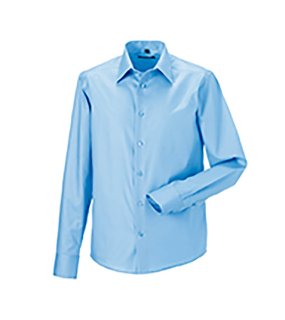 Pánská košile (Long Sleeve Tailored Ultimate Non-Iron RUSSELL)>modrá (bright sky)>2XL