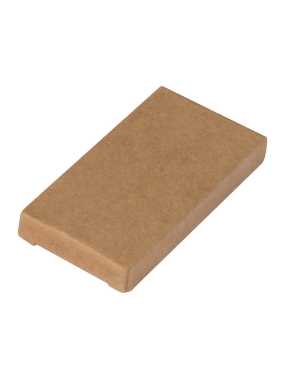 Sada 4 dřevěných pastelek > hnědá