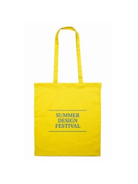 Bavlněná nákupní taška > žlutá