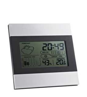 Stolová meteo stanice > stříbrná