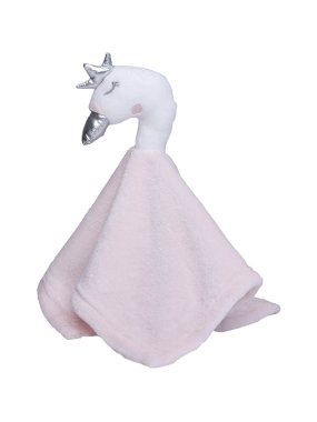 Plyšová hračka (MBW Cuddly blankets swan's head) > růžová (pastel)