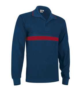 Pánská polokošile (SERVER) > modrá (orion navy) / červená (lotto) > L