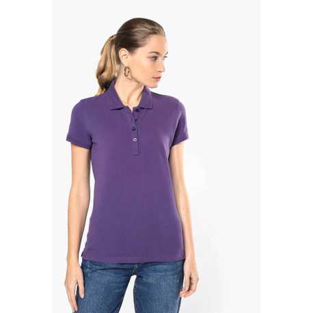 Dámská polokošile (KARIBAN LADIES 'PIQUÉ SHORT SLEEVE POLO SHIRT)>modrá (sky)>3XL