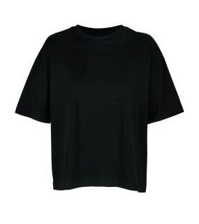 Dámské triko (SOL'S BOXY WOMEN'S OVERSIZED T-SHIRT) > černá (deep) > S
