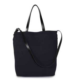 Nákupní taška (KIMOOD HANDBAG WITH LEATHER SHOULDER STRAP) > modrá (night navy)