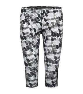 Dámské legíny (JN Ladies Sports 3-4 Tights)>černá (printed) / černá>M