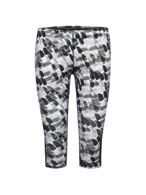 Dámské legíny (JN Ladies Sports 3-4 Tights)>černá (printed) / černá>S