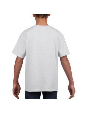Dětské tričko(GILDAN SOFTSTYLE YOUTH RING SPUN T-SHIRT)>bílá>L