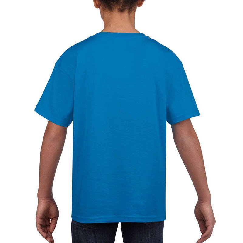 Dětské tričko(GILDAN SOFTSTYLE YOUTH RING SPUN T-SHIRT)>modrá (sapphire)>M