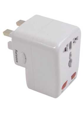 Cestovní adaptér > bílá