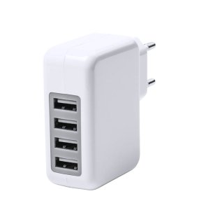 USB nabíječka do zásuvky> bílá