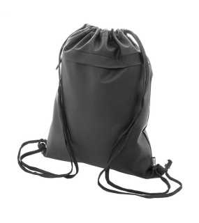 RPET vak se stahovací šňůrkou > černá