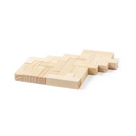 Dřevěné puzzle > vícebarevná