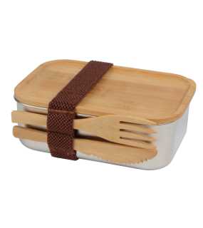 Nádoba na jídlo > hnědá/stříbrná