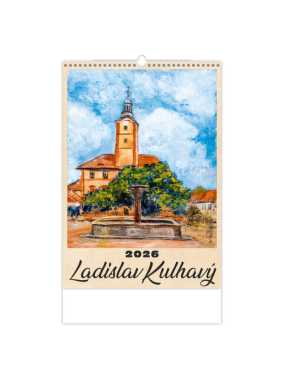 Nástěnný kalendář  Ladislav Kulhavý 2026, 31,5 x 45 cm