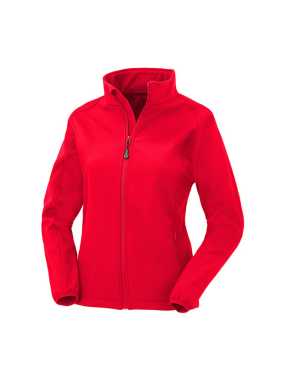 Dámská bunda (RESULT Womens Recycled 2-Layer Printable Softshell Jacket) > červená > S