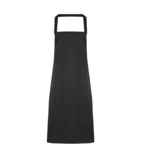 Unisex zástěra (PREMIER APRON COTTON (NO POCKET))>černá