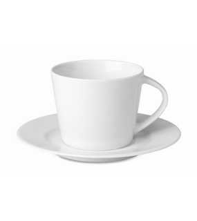 Cappuccino šálek s podšálkem> bílá