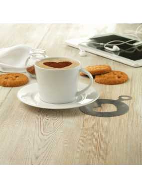 Cappuccino šálek s podšálkem> bílá