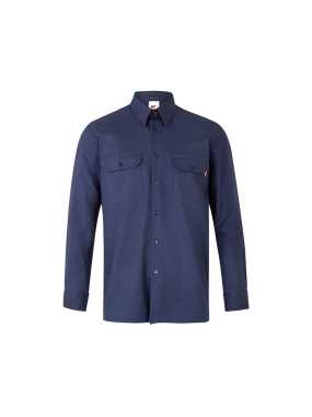 Pánská košile (VELILLA 100% COTTON SHIRT) > modrá (marine) > M