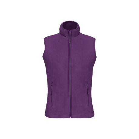 Dámská fleece vesta (KARIBAN MELODIE-LADIES MICRO FLEECE GILET) > purpurová > XS