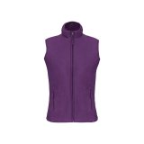 Dámská fleece vesta (KARIBAN MELODIE-LADIES MICRO FLEECE GILET) > purpurová > XS