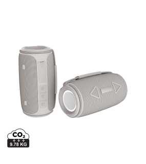 Voděodolný reproduktor IPX4 16W Prisma z RCS recykl. plastu > šedá