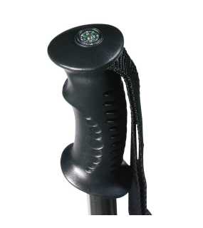 Trekingové hole > černá / stříbrná