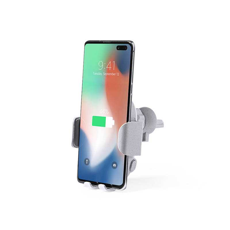 Držák mobilního telefonu s nabíječkou > bílá