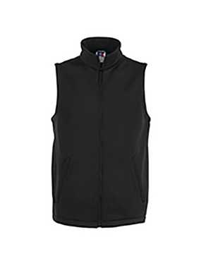 Pánská softshell vesta (Smart Softshell Gilet RUSSELL)>černá>3XL