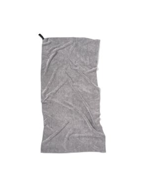 Sportovní ručník VINGA z GRS RPET 140x70cm > šedá