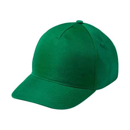 5 panelová dětská kšiltovka> zelená