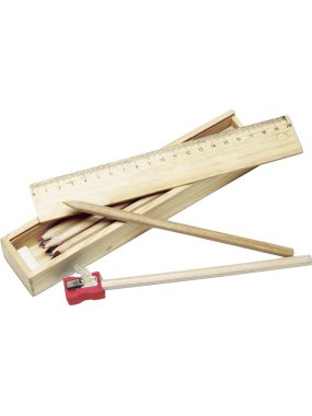 Kreslící sada v krabičce > hnědá