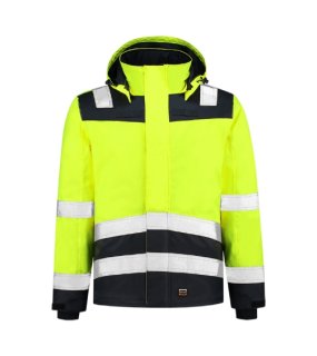 Unisex bunda (TRICORP Midi Parka High Vis Bicolor) > žlutá (reflexní) > 4XL
