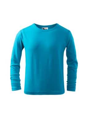 Dětské tričko (MALFINI Long Sleeve 160) > tyrkysová > 6r