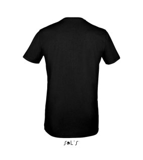 Pánské triko (SOL'S MILLENIUM MEN - ROUND-NECK T-SHIRT) > černá (deep) > M